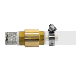 Ansaugfilter mit Rückschlagventil 1/2" mit Schelle