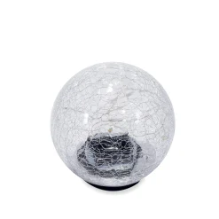 Einzelne Leuchtkugel Golden Ball 12 cm, inkl. Akku