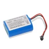Ersatzakkupack LiFePO4 6,4 V / 4 Ah - mit Stecker schwarz