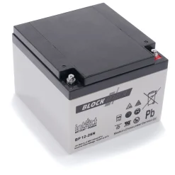 Ersatzakku Pb 12 V / 26 Ah - mit Schraubkontakten