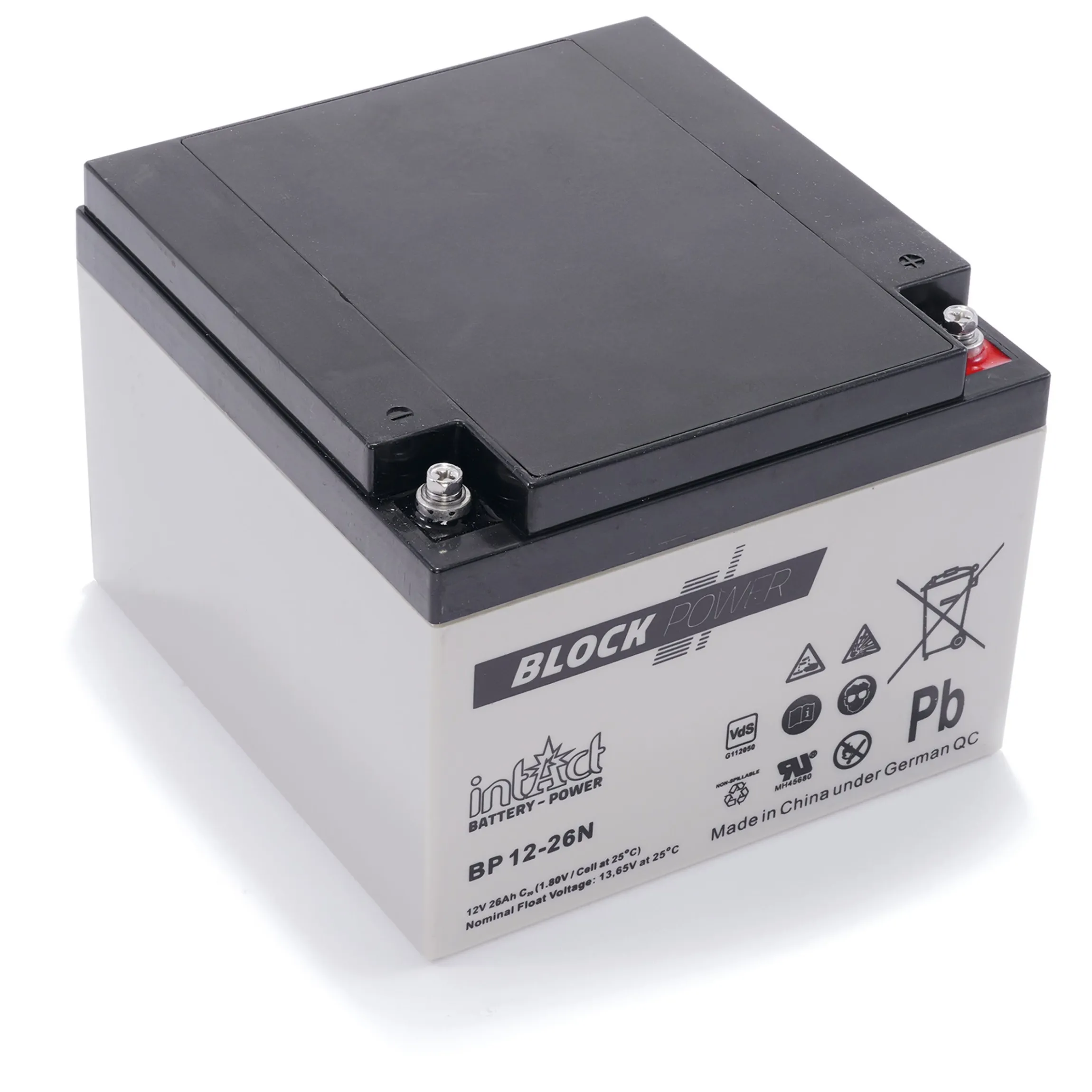 Ersatzakku Pb 12 V / 26 Ah - mit Schraubkontakten