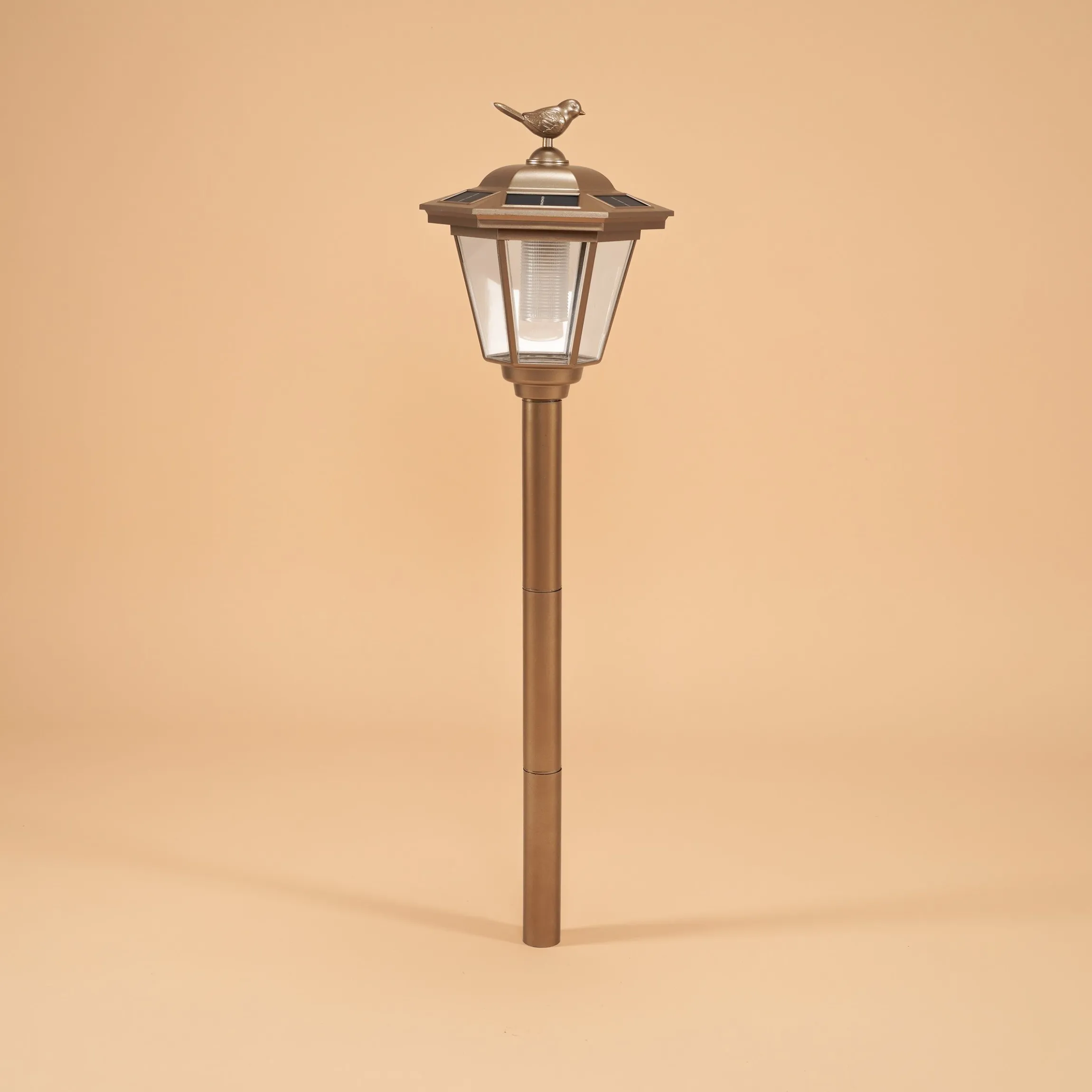 Kupferfarbene Laternenleuchte Tivoli 68 cm