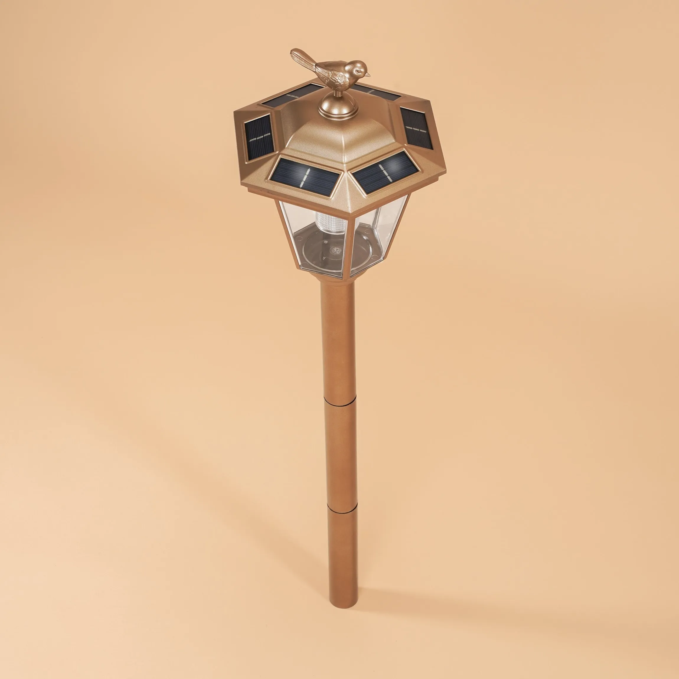 Kupferfarbene Laternenleuchte Tivoli 68 cm