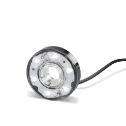 LED Lichtring 9 - 14 VDC mit 6 LEDs, kaltweiß