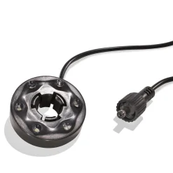 LED Lichtring 12 - 24 VDC mit 6 LEDs, kaltweiß
