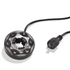 LED Lichtring 12 - 24 VDC mit 6 LEDs, orange
