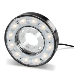 LED Lichtring 9 - 14 VDC mit 12 LEDs, warmweiß