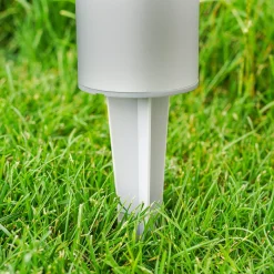 Moderne Solar Standleuchte Pole Light 50 cm DuoColor