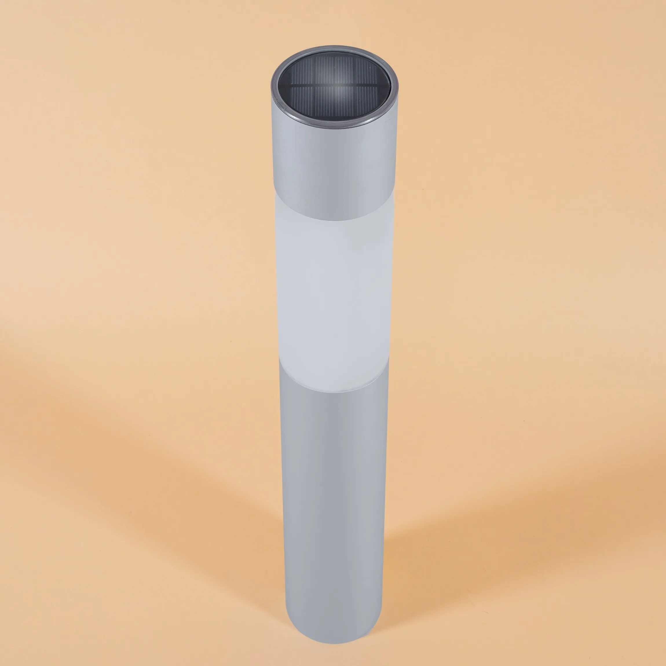 Moderne Solar Standleuchte Pole Light 50 cm DuoColor