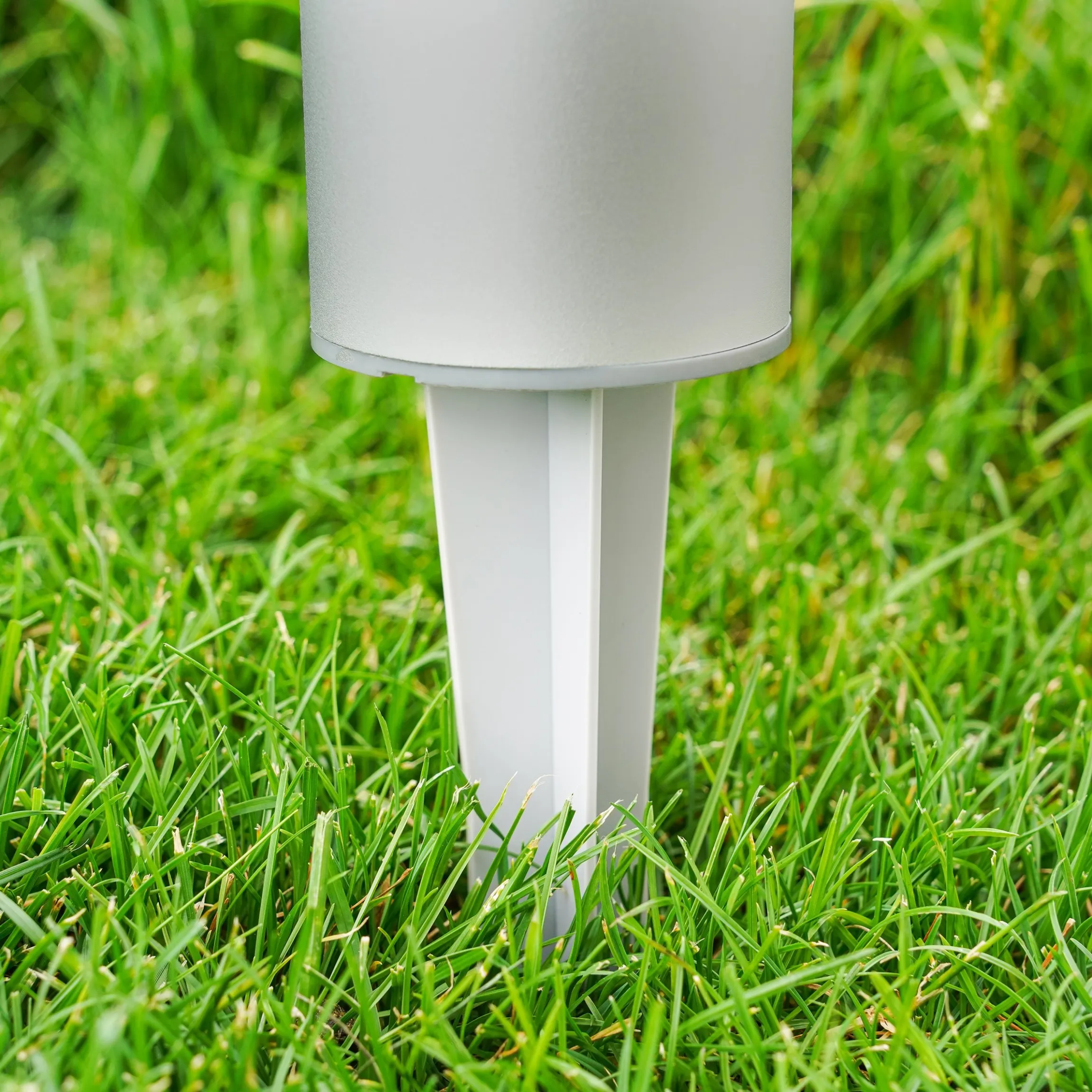 Moderne Solar Standleuchte Pole Light 30 cm DuoColor