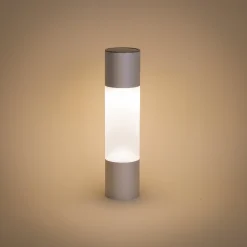 Moderne Solar Standleuchte Pole Light 30 cm DuoColor