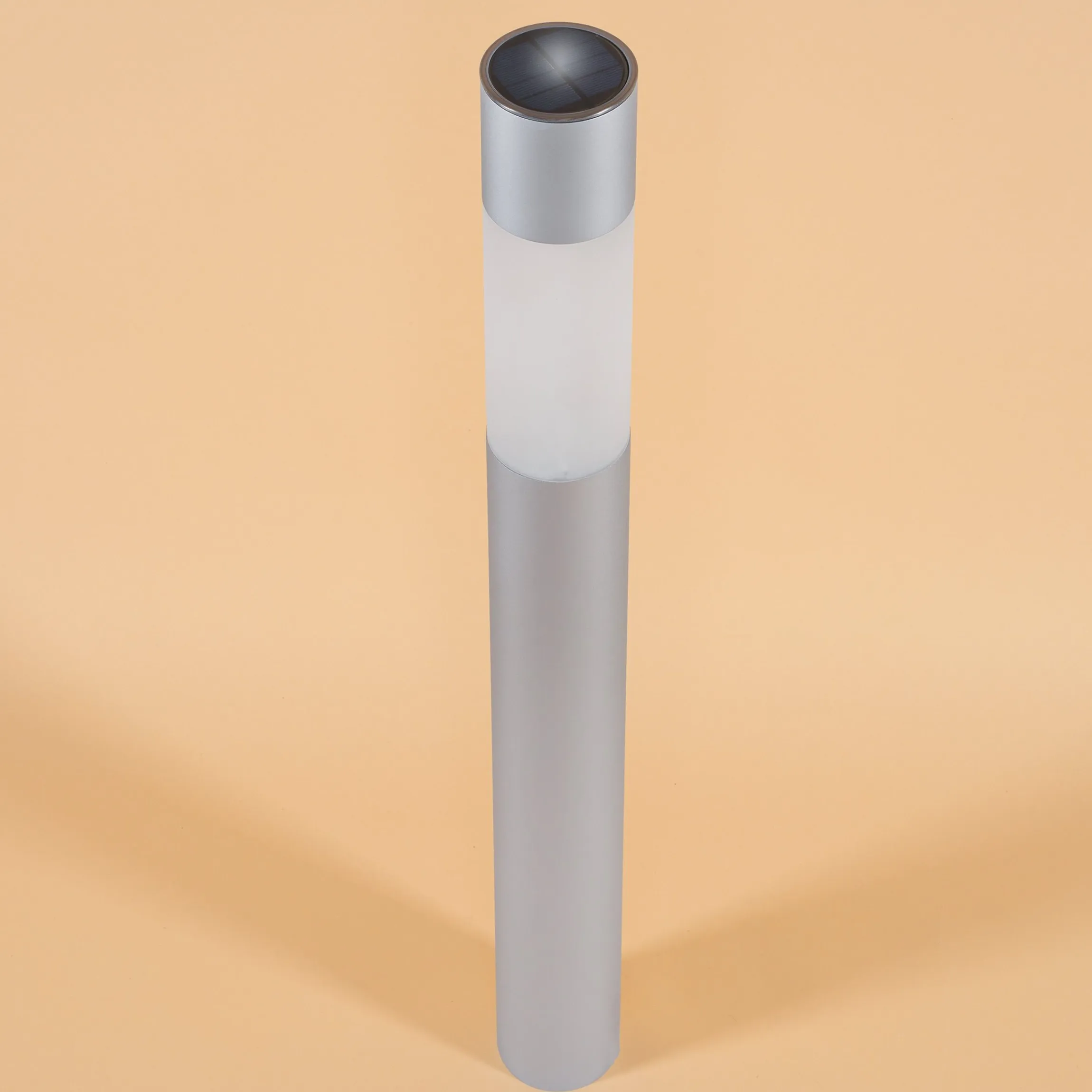 Moderne Solar Standleuchte Pole Light 70 cm DuoColor