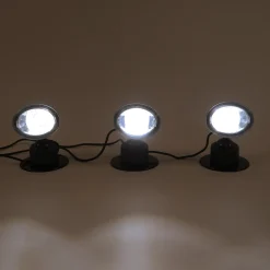 PIR-Solarstrahler Trio mit 3 Wand- oder Bodenpots