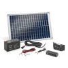 PV-Solar Inselanlage 20 Wp mit 12 V/ 8Ah Akkuspeicher