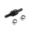 Schlauchverbinder 1/2" - 13 mm, inkl. 2 Schlauchschellen