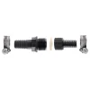 Schlauchverbinder 3/4" - 19 mm, inkl. 2 Schlauchschellen