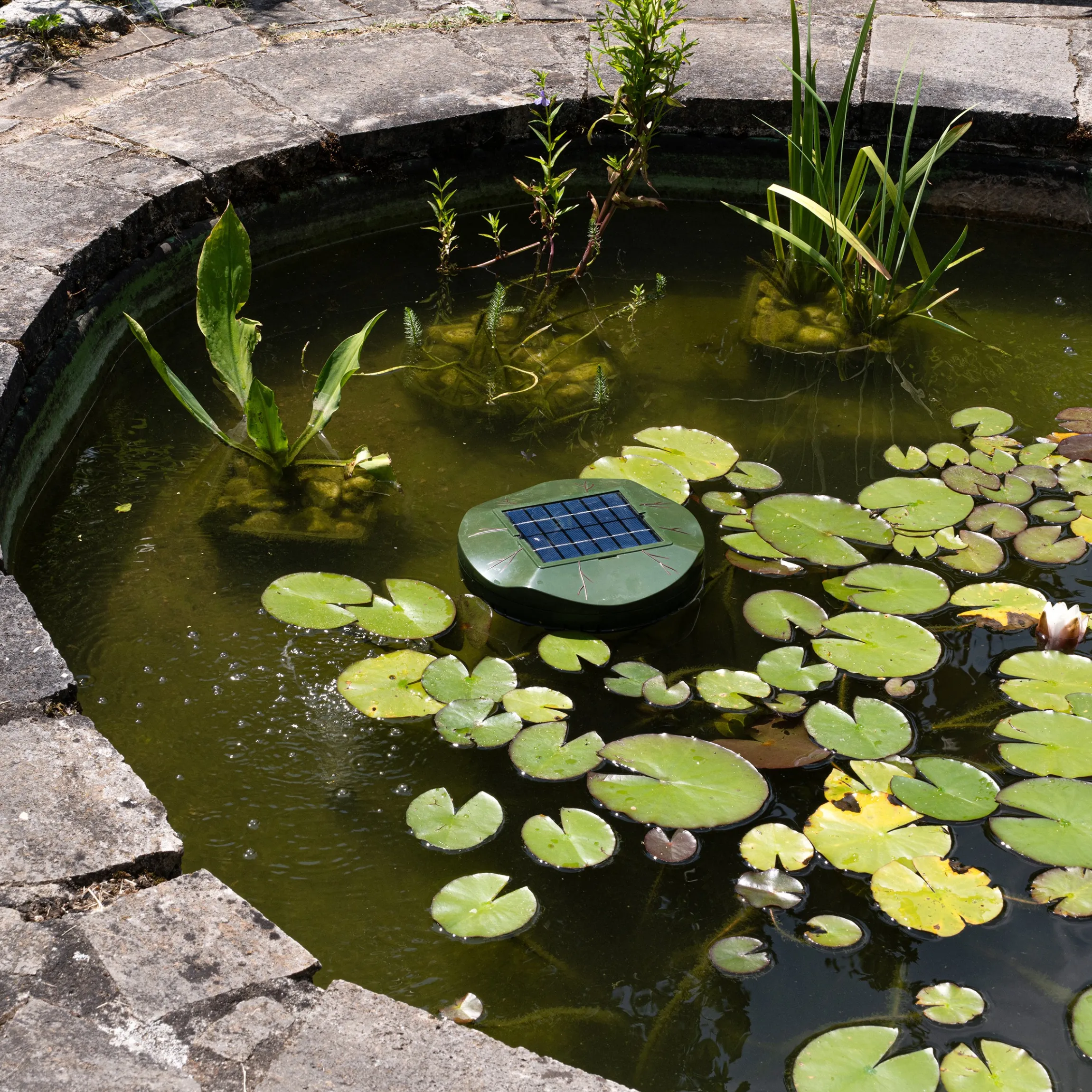 Schwimmender Solar Teichbelüfter 1,8/120