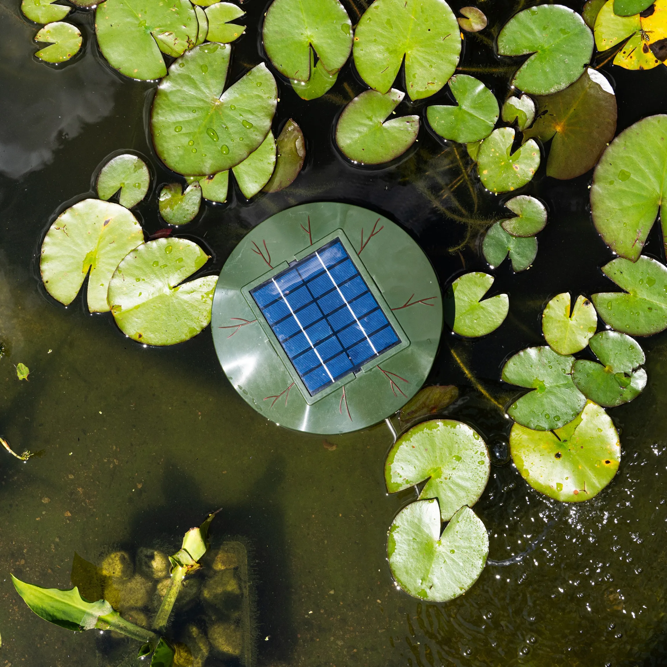 Schwimmender Solar Teichbelüfter 1,8/120