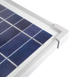 Solarbrunnen Hundewelpen Milo und Buddy am Brunnen mit LED Licht