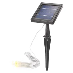 Solar Deko-Lichterkette Feuerwerk mit 100 warmweißen LEDs