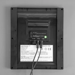 Solar Designbrunnen Modern Style mit LED Beleuchtung