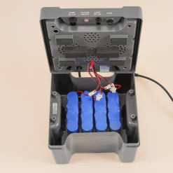Solar Durchlauffilter-Set 100/4200 mit 24 Ah LiFePO4-Akkuspeicher