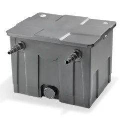 Solar Durchlauffilter-Set 70/2800 mit 12 Ah LiFePO4-Akkuspeicher