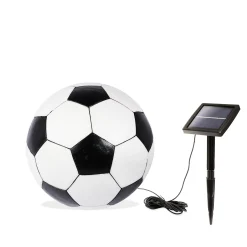 Solar Fußball-Dekoleuchte ⌀ 27 cm