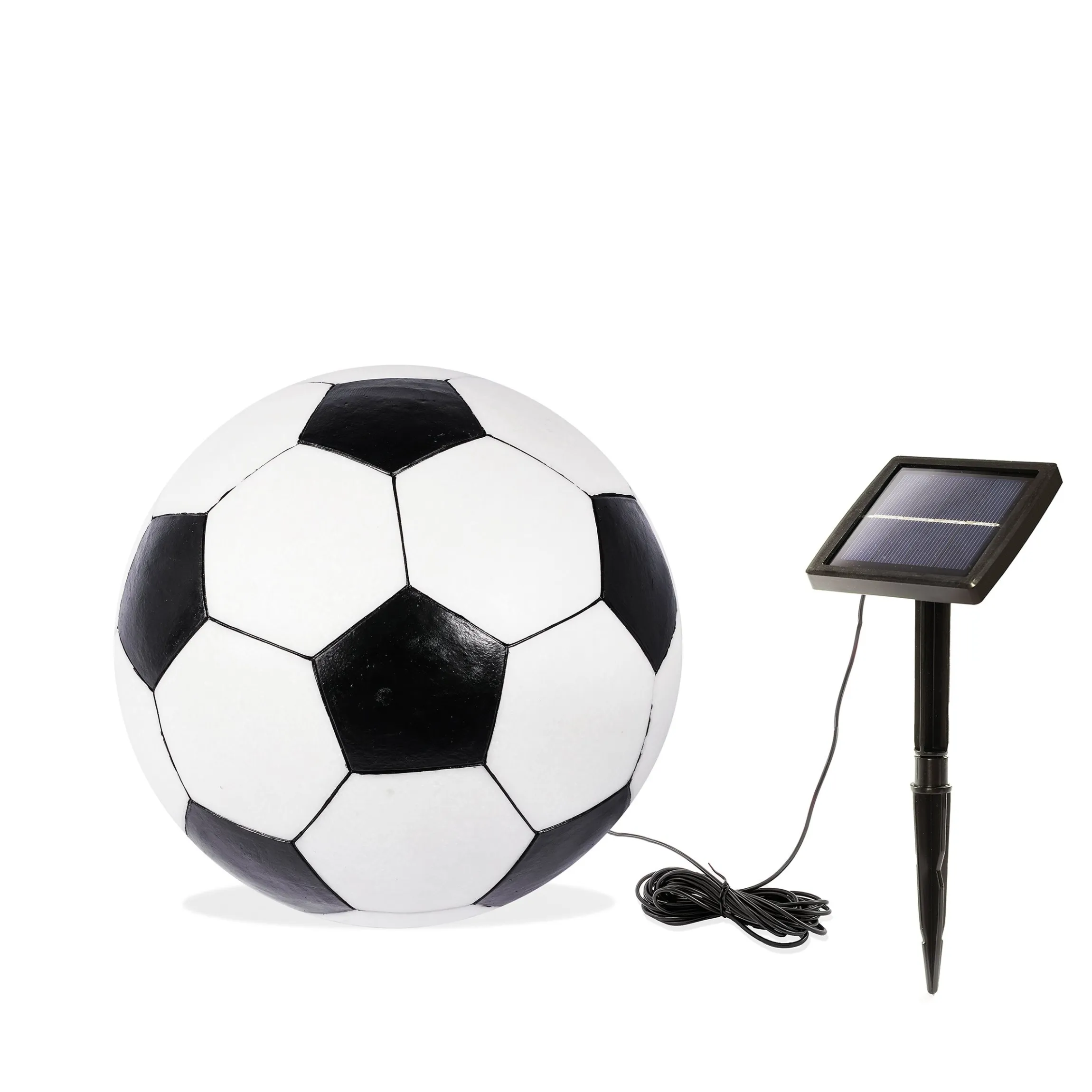 Solar Fußball-Dekoleuchte ⌀ 27 cm