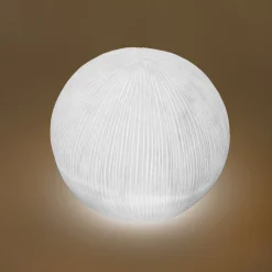 Solar Gartenkugel ⌀ 26 cm in besonderer Sandsteinoptik