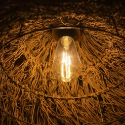 Solar Hängeleuchte Luxor warmweiß