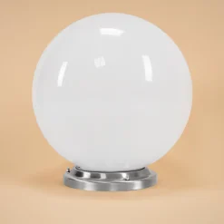 Solarkugel ⌀ 40 cm mit Edelstahlsockel und Fernbedienung