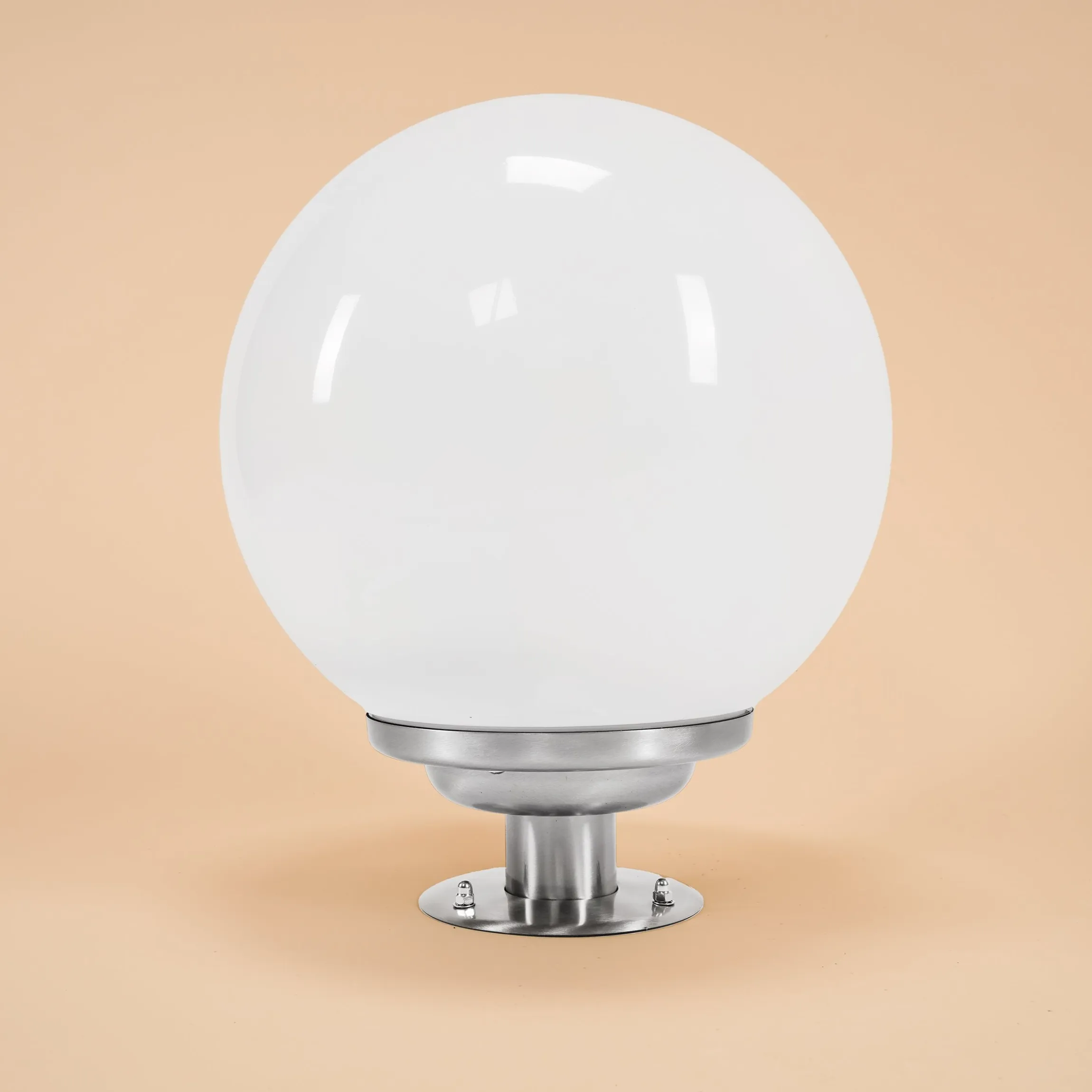 Solarkugel ⌀ 30 cm mit Edelstahl-Standfuß und Fernbedienung