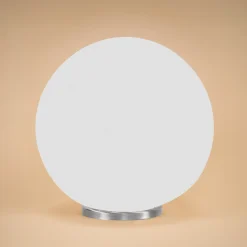 Solarkugel Liana ⌀ 40 cm mit Edelstahlsockel und Fernbedienung