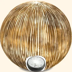 Solarkugel Ribbed-Ball ⌀ 26 cm in Sandsteinoptik