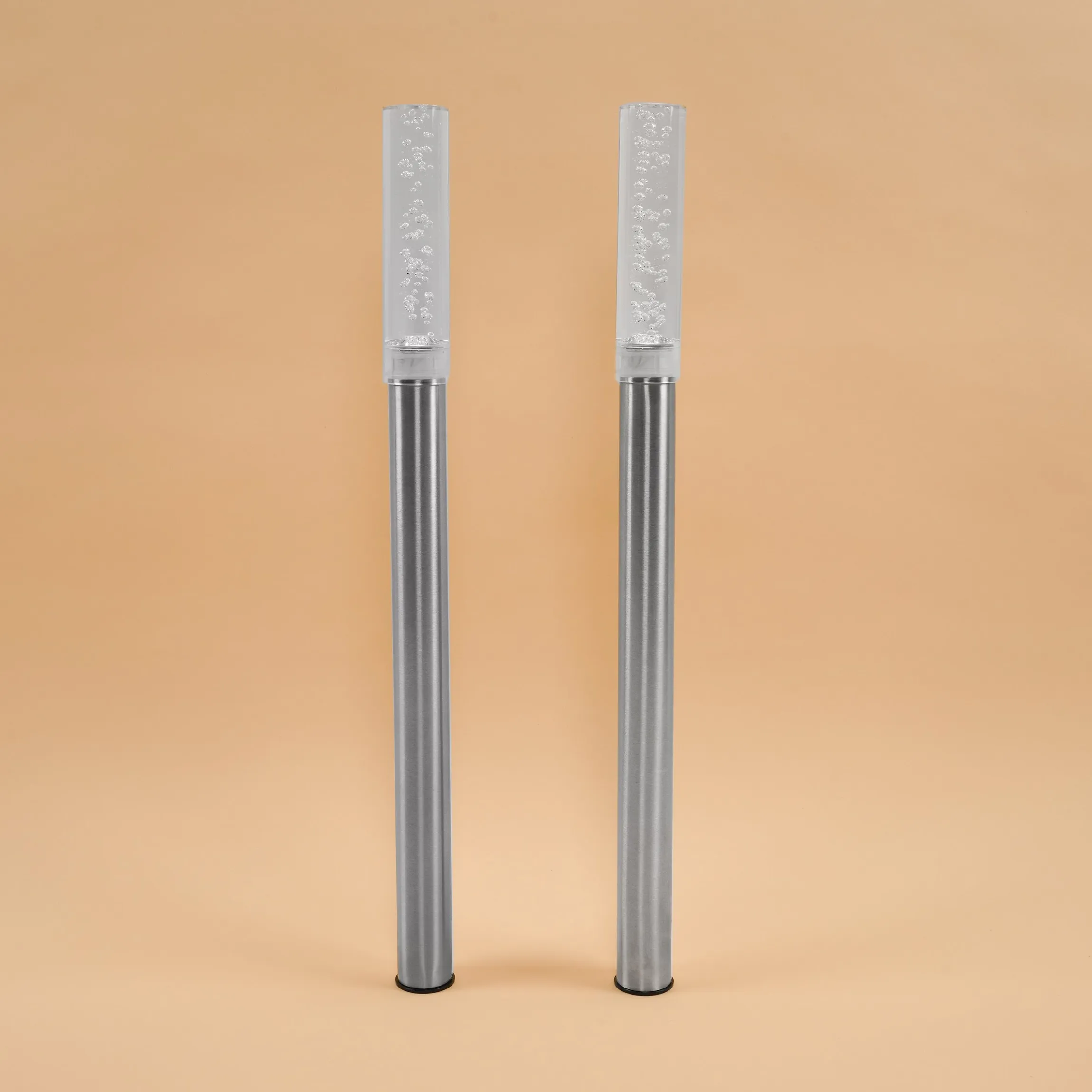 Solar LED Steckleuchtenset Twins 2er Set hellweiß