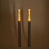 Solar LED Steckleuchtenset Twins 2er Set bernsteinfarben