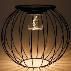 Solarleuchte Sorrent ⌀ 36 cm aus Metallstäben