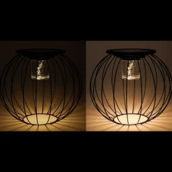 Solarleuchte Sorrent ⌀ 36 cm aus Metallstäben