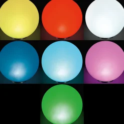 Solar Leuchtkugelset Basic ⌀ 20, 30 & 40 cm mit 7 Lichtfarben