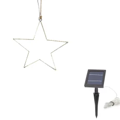 Solar Leuchtstern Ø 30 cm mit 134 warmweißen LEDs
