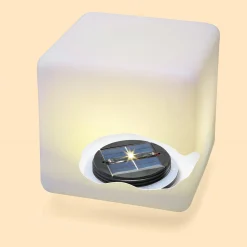 Solar Leuchtwürfel Smart Cube 18 cm