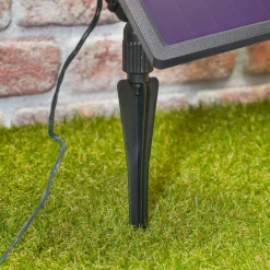 Solar Lichterschlauch mit 200 warmweißen LEDs