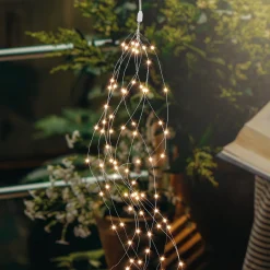 Solar Lichterschleier Verena mit 100 LEDs