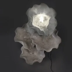 Solar Lotusblätterbrunnen mit LED-Beleuchtung