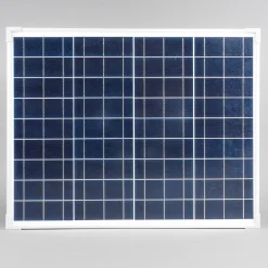 Solarmodul 50 Wp / 18 V mit Stecker 2-polig groß