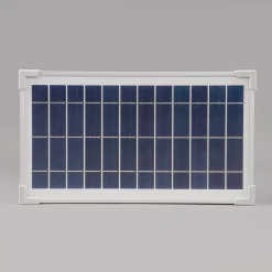 Solarmodul 8 Wp / 6 V mit Stecker 2-polig rund