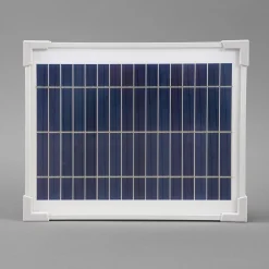 Solarmodul 6 Wp / 8 V mit Stecker 2-polig rund