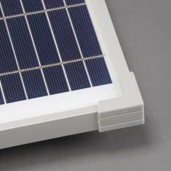 Solarmodul 6 Wp / 8 V mit Stecker 2-polig rund