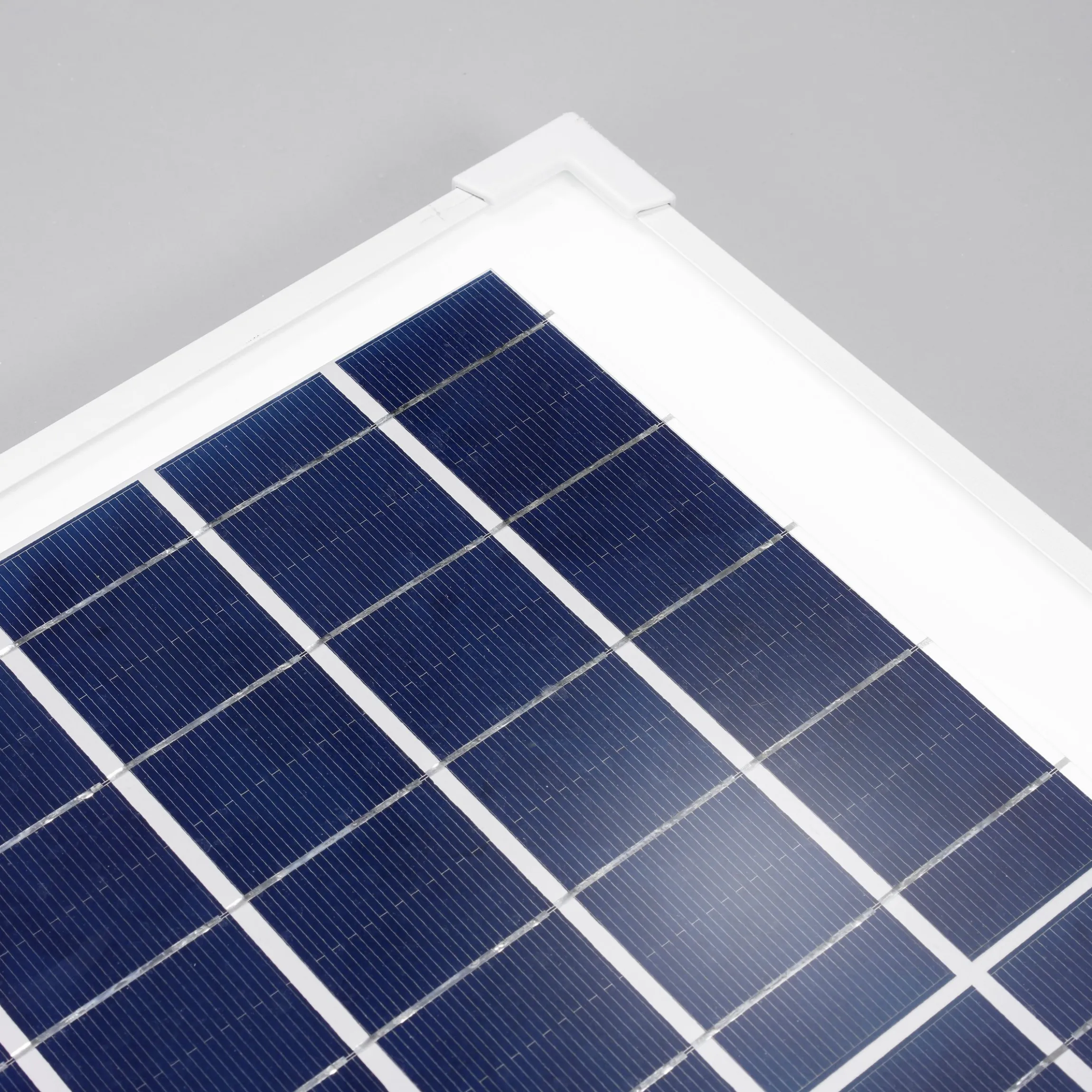 Solarmodul 35 Wp / 18 V mit Stecker 2-polig klein